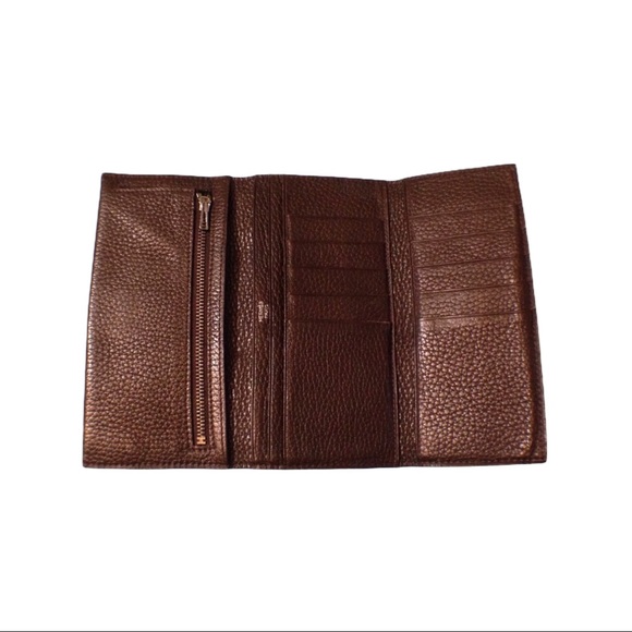 Authentic HERMES Togo Leather Trifold Wallet - Picture 5 of 13